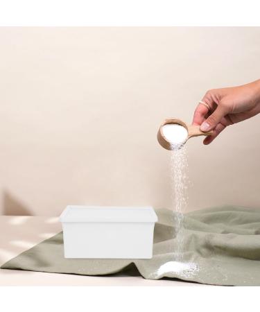 Alipis Box Sheet storage container Sundries Storage Bucket storage box Fragrant beads soap dispenser Laundry Detergent Bin large capacity bucket white household laundry powder bin - Buy Online on GoSupps.com