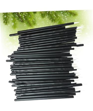 BELLIFFY 100pcs Eye Makeup Tools Eyeliner Smudge Brush Lip Scrubber Tool Eyeliner Applicator Tool 15cmX10cm Black - Buy Online on GoSupps.com