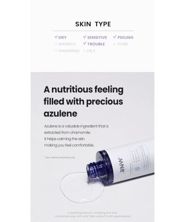 RNW Der. Moistay Soothing Real Ampoule 1.7 fl. oz | Hydrating Facial Serum for Sensitive Skin | Azulene Tea Tree Hyaluronic Acid | Korean Skin Care - International Shipping Available - Buy Online on GoSupps.com