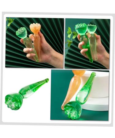 Lurrose 4-Piece Massage Tool Set | Crystal Rod for Face & Body Massage | Muscle Relaxation & Scalp Scratcher | International Shipping Available - Buy Online on GoSupps.com