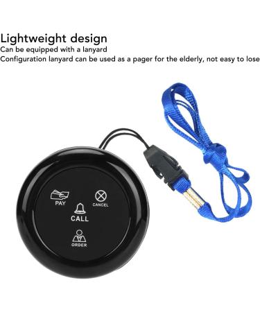 Goshyda Wireless Call Button - 5-Part SOS Pager for Nursing Home & Clinic Use | Reliable Personal Attention System for Elderly & Care Facilities - Buy Online on GoSupps.com