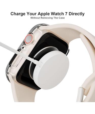 6 Pack Case for Apple Watch SE/Series 6/5/4 40mm with Tempered Glass Screen Protector - BHARVEST Hard PC Bumper Cover, Scratch Resistant - Black/Silver/Rose Gold/Pink/Clear/Leopard - Buy Online on GoSupps.com