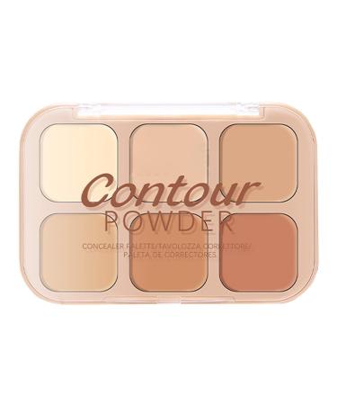 G n rique Cream Concealer Palette Full Coverage Contouring Kit Hydrating Makeup Powder About 9.6g Multi-Shade Cosmetic Set for Daily Wear Night Out Special Events