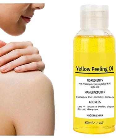 Thai Yellow Peeling Oil Scrub for Brown Spots on the Body with Hyaluronic Acid Extra Strong Scrub Oil Body Scrub Solution All Type P - Buy Online on GoSupps.com