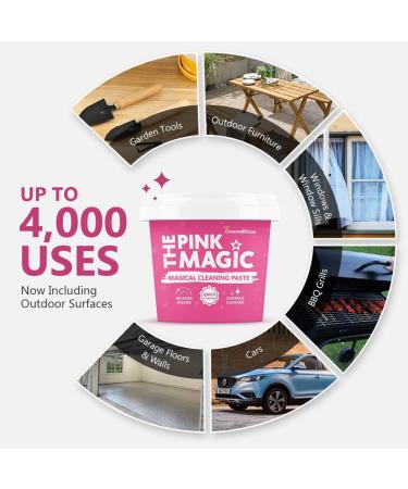 Natural All Purpose Cleaning Power Paste | Deep Cleaning Supplies for Kitchen Bathroom & Surfaces Eco-Friendly Scrub Cleaner - Buy Online on GoSupps.com