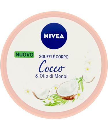  NIVEA Nivea Souffl Moisturizing Body Cream light texture fast absorption with monoi oil pearls for a smooth and velvety skin effect 2 x 200ml jars - Buy Online on GoSupps.com