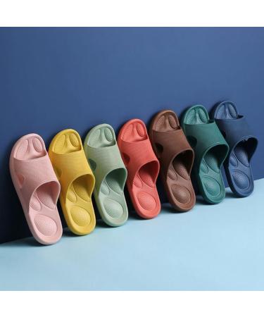 Unisex Bright Colored Open-Toe Sandals - Professional Non-Slip Shower Slippers Comfortable for Bathroom Use - Buy Online on GoSupps.com