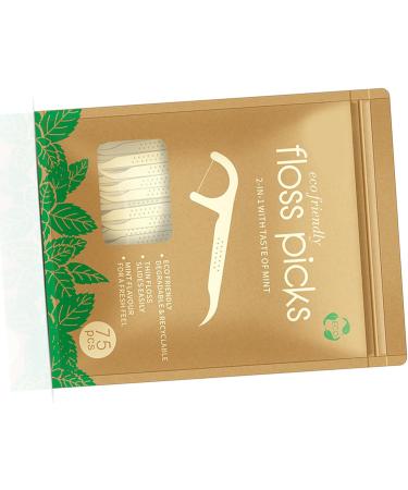 75 Pack Toothpicks for Teeth & Gums - Clean Breath Essentials for Adults | Men & Women - Buy Online on GoSupps.com