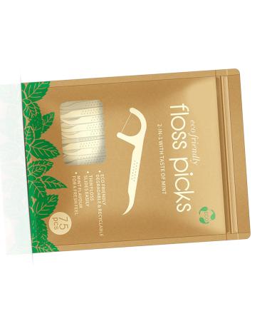 Toothpicks for Teeth and Gums for Adults Women and Men Toothpicks for Clean Breath 75 Pack