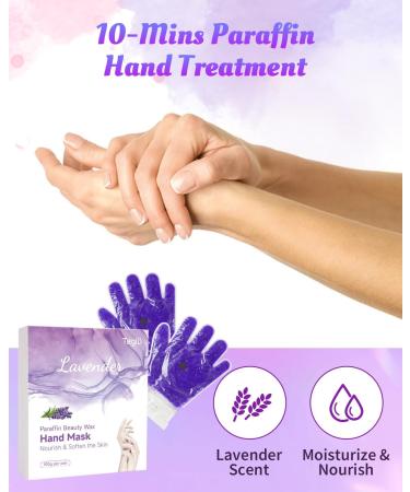 Teglu 4-Pair Paraffin Wax Gloves for Hand Spa Paraffin Wax Hand Mask Softening and Smoothing Dry Skin Hand Spa at Home 04 - Buy Online on GoSupps.com