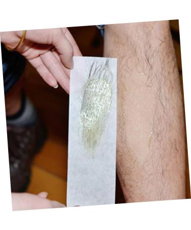 Buy Hakidzel Depilatory Wax Towels & Strips Set | Hair Removal Wax Strips with Wooden Sticks & Wipes - International Shipping - Buy Online on GoSupps.com