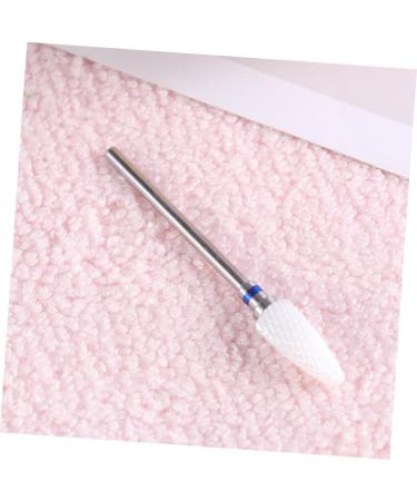 minkissy drill nail grinding head electric nail file carbide bit alloy clean hard carbide nail drill bit carbide drill bit nail drill tool polisher grinding head to rotate manicure medium As Shown - Buy Online on GoSupps.com