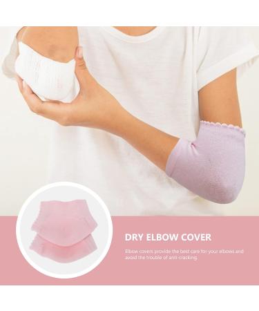 Moisturizing Elbow Cover - 2 Pairs Breathable Pink Sleeves for Injury Prevention & Comfort | International Shipping - Buy Online on GoSupps.com