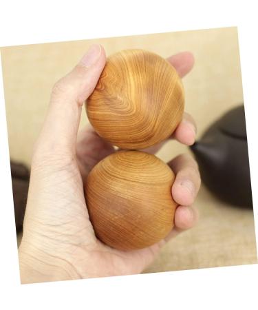 Beavorty 4-Piece Massage Globe Set - Wooden Hand & Foot Massage Balls for Stress Relief & Hand Exercises - Buy Online on GoSupps.com