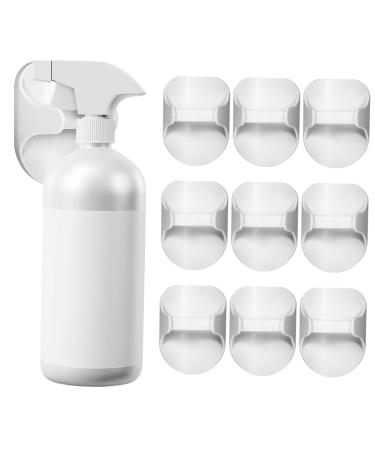 Magiclulu 10 StK spray bottle holder self -adhesive bottle hooks spray bottle standing order kitchen hooks for self -adhesive spray bottles spray bottle hooks for the wall bar