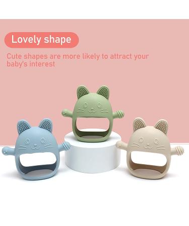 Komfy LilLove Food Grade Silicone Rabbit Teething Toy | BPA Free, Anti-Drop, Washable - Non Toxic (Complexion) - Buy Online on GoSupps.com