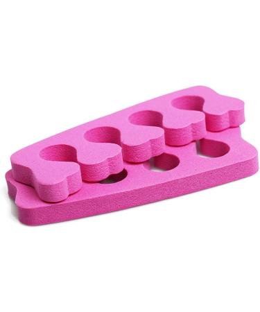 Buy Behind Finger Toe Spreader Foam - Disposable Nail Separators for Pedicure & Manicure | 20pcs Pink | International Shipping Available - Buy Online on GoSupps.com