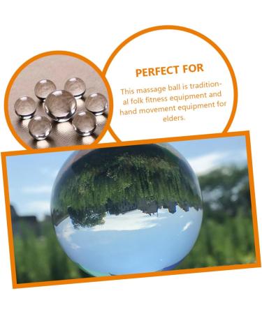 Homsfou Crystal Fitness Balls & Braided Baskets - Hand Massage Tools for Gymnastics & Relaxation - Buy Online on GoSupps.com