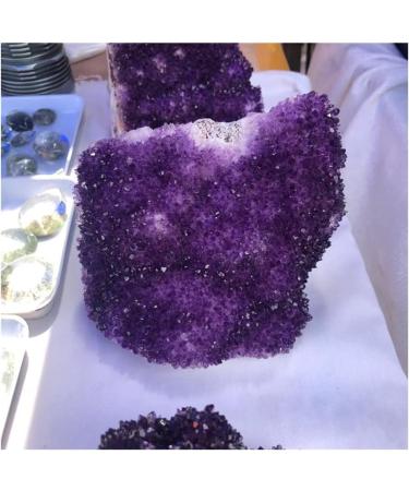 for Amethyst Quartz Crystal Cluster Natural for Home Decoration - Buy Online on GoSupps.com