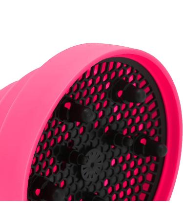 Best Diffuser Hair Dryer for Curly Hair | Universal Collapsible Silicone Attachment | Portable & Foldable - Hair Hunger (Pink) - Buy Online on GoSupps.com