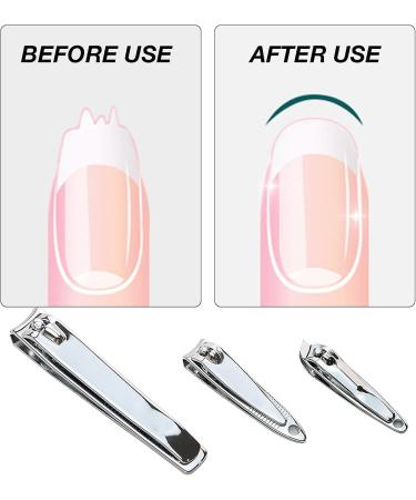 SWYSGS Set of 3 Nail Clippers Nail Clippers and Precision Nail Clippers - Buy Online on GoSupps.com