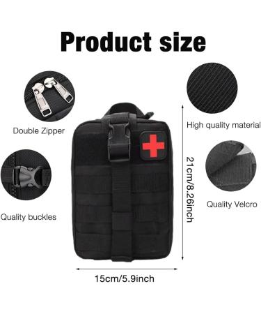 MineUp First Aid Trauma Set - 46-Piece Military-Grade Outdoor Emergency Kit for Home Car and Camping - Buy Online on GoSupps.com