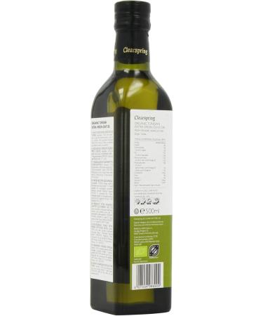  Clearspring Clearspring Organic Tunisian Extra Virgin Olive Oil 500 ml (Pack of 2) - Buy Online on GoSupps.com