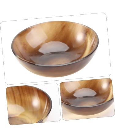 FRCOLOR Shaving Soap Dish - Natural Shaving Mug Bowl 7.5x7.5cm for Effortless Shaving Foam | International Shipping Available - Buy Online on GoSupps.com