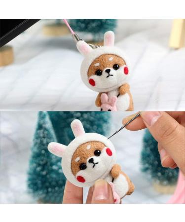 BAGERLA Needle Felting Kit - Complete Tools and Supplies for Beginners - DIY Animals Wool Felting Kit for Kids - White - Buy Online on GoSupps.com