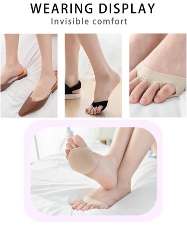 Ball of Foot Cushions - Soft Metatarsal Pads for Men & Women | Pain Relief & Comfort | One Size TCK56-ZT-001 - Buy Online on GoSupps.com