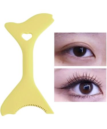 Eyeliner Guide Tool Multifunctional Lightweight Portable Eyeliner Stencils - Mascara Shield for Beginners Eyebrow Stencils for Winged Eyeliner Lashes Lip Liner Acime Yellow - Buy Online on GoSupps.com