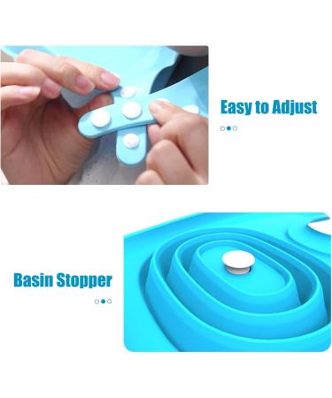 Inflatable Hair Wash Basin for Elderly & Disabled - Foldable Portable Shampoo Solution with Hose & Earplugs - Buy Online on GoSupps.com