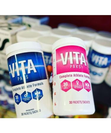 Pro Line Vita-Paks for Men | Complete Athlete Formula in 1 Pack | Multi Minerals Omega 3 Essential Fatty Acids Greens Super Foods High-Potency Vitamin B Complex Vitamin C Complex | 60 Packets (Pack of 2) 30 count (Pack of 2) - Buy Online on GoSupps.com