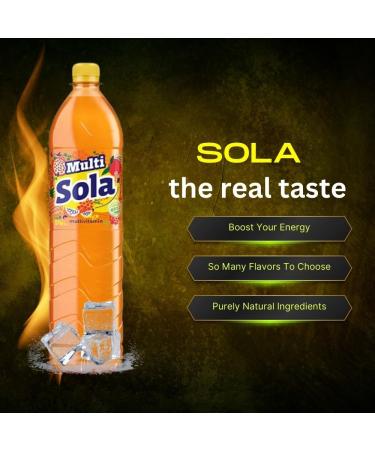  SORINA Sola Multivitamin Juice 1.5L Prime Drink Pack of 6 Fresh Multivitamin Juices to Refresh Fresh with Real Taste Squeezed Flavored and Real Ingredients Juice - Buy Online on GoSupps.com