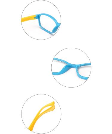 Buy Children's Glasses Frame with Clear Lens for Boys & Girls (Ages 5-12) - Includes Black Red Glasses Case - International Shipping Available - Buy Online on GoSupps.com