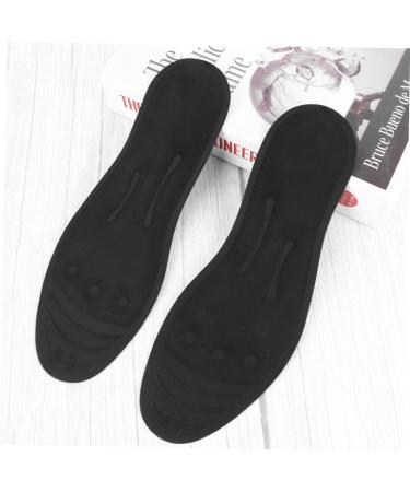 Healifty Orthotic Insoles - Breathable Arch Inserts for High Heels & Running Shoes - Shockproof Gel Sweat Pad for Men and Women - Black XS - Buy Online on GoSupps.com