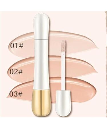 2 in 1 Foundation Anti-Wrinkle Concealer Heykomi 2 In 1 - Foundation Full Coverage Foundation Long Lasting Anti-Wrinkle Concealer for All Skins(02#Naturally white 2pcs) - Buy Online on GoSupps.com