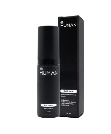 Reti New .1% Pure Retinal Serum | For Anti-Aging and Post Acne Marks | Fast Retinal with Niacinamide and Ceramides 1 Fl Oz