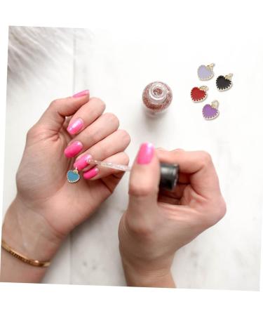 Ipetboom 1 Set Nail Pendant Nail Tools Nail Jewelry Pendant Hand Drill for Tips Nail Piercing Tool Resin Nail Charms Nail Dangle Diy Decor Nail Art Jewelry Dangle Perforation Decorate Alloy 8x8cm Colorful - Buy Online on GoSupps.com