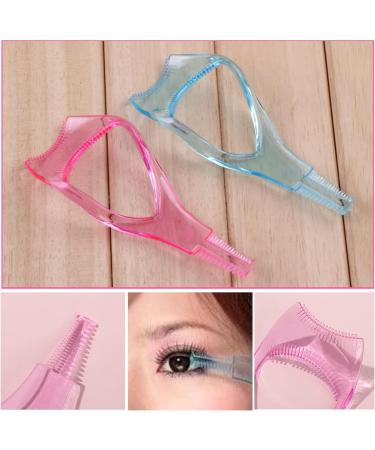 4 Pcs Eyelash Makeup Tool Set - Mascara Applicator Eyeliner Guide Curlers & Shields for Perfect Eye Makeup | International Shipping Available - Buy Online on GoSupps.com