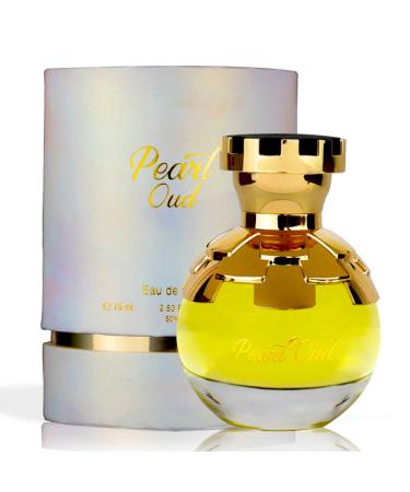 PEARL OUD EDP - 75 ML | Oriental Oudh Perfume for Women | Sultry Florals Built Around Agarwood and Touches of Patchouli | by Al Maghribi Arabian Oud and Perfumes Dubai - Buy Online on GoSupps.com