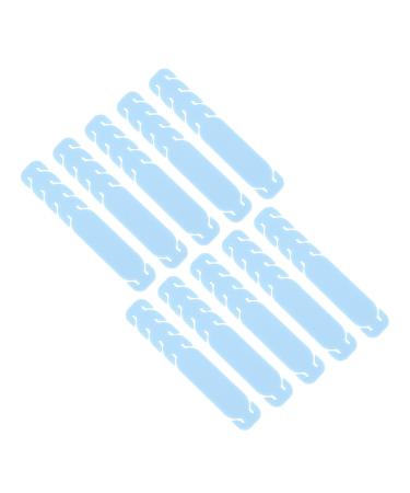BUIFULSIC 10 ST expansion rail for the ears of the mask band buckle hook hook for earremes mask holder for glasses wearers mask clip mask accessories mask the ear rope buckle makes elasticity