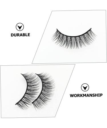 minkissy 10 Pairs Fake Eyelashes Woman Big Eye Eyelash Reusable Eyelashes False Eyelashes for Beginners Cosplay Accessories Natural Makeup False Eyelashes Artificial Miss Chemical Fiber - Buy Online on GoSupps.com