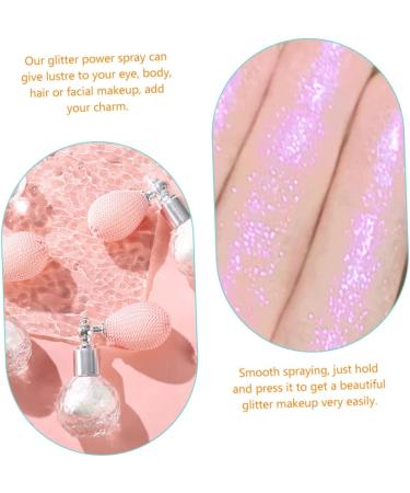 FOMIYES 3pcs High Gloss Dusting Glitter Balloons Sparkle Powder Spray Loose Glitter Spray Miss Luster Flash 7.5x7cm x3pcs Purplex3pcs - Buy Online on GoSupps.com