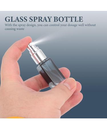 FRCOLOR 4pcs 10ml Refillable Perfume Bottles - Portable Glass Spray Bottles with Metallic Caps & Pipette for Essential Oils | Perfect for Travel & Home Use - Buy Online on GoSupps.com
