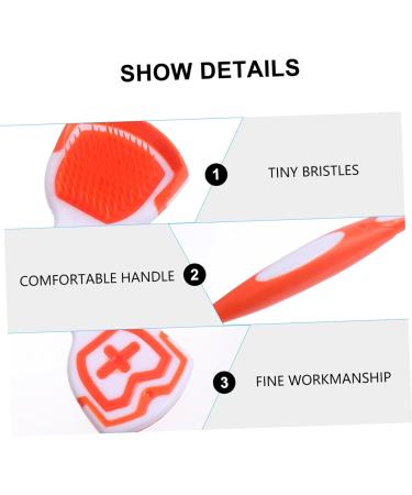 Minkissy 2-Pack Tongue Cleaning Brushes - Metal Tongue Scraper Tool for Adults | Effective Oral Hygiene | 19.5x3x0.6cm - Buy Online on GoSupps.com