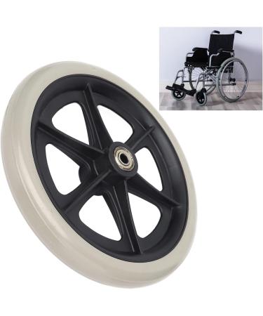 Walker Wheel Replacement Wheelchair Wheel Durability PU Material 8in Diameter Ball Bearing for Wheelchair for Walk - Buy Online on GoSupps.com