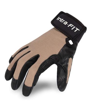 Intra-FIT Climbing Gloves Rope Gloves,Perfect for Rappelling, Rescue, Rock/Tree/Wall/Mountain Climbing, Adventure, Outdoor Sports, Soft, Comfortable,Improved Dexterity, Durable Normal Large