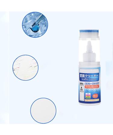 2 Paint Remover Spray | Waterproof Graffiti Removal with Sponge Brush Drawing Removal Wall Drawing Removal Spayer Clean Stain Resistant for Wall 2 Pcs Single Attribute - Buy Online on GoSupps.com