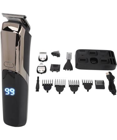 Qukaim Hair Trimmer Electric Hair Clipper All-in-One Trimmer with Guide Combs Washable LED Display for Beard Head Body Face - Buy Online on GoSupps.com